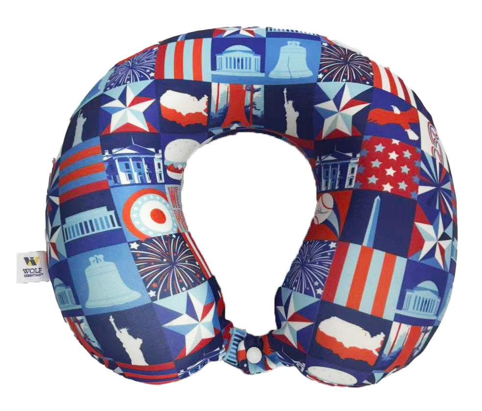 A250 Pop - Spandex Memory Foam Travel Neck Pillow