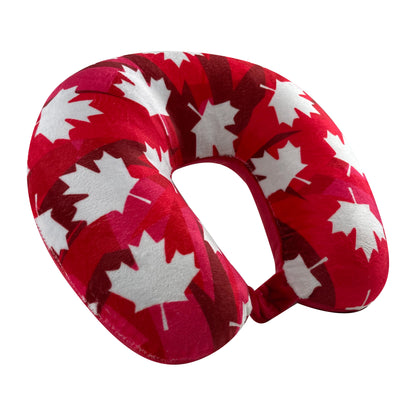 Fiber Filled Travel Neck Pillow - Core Prints