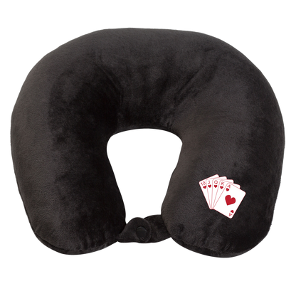 Fiber Filled Travel Neck Pillow - Las Vegas