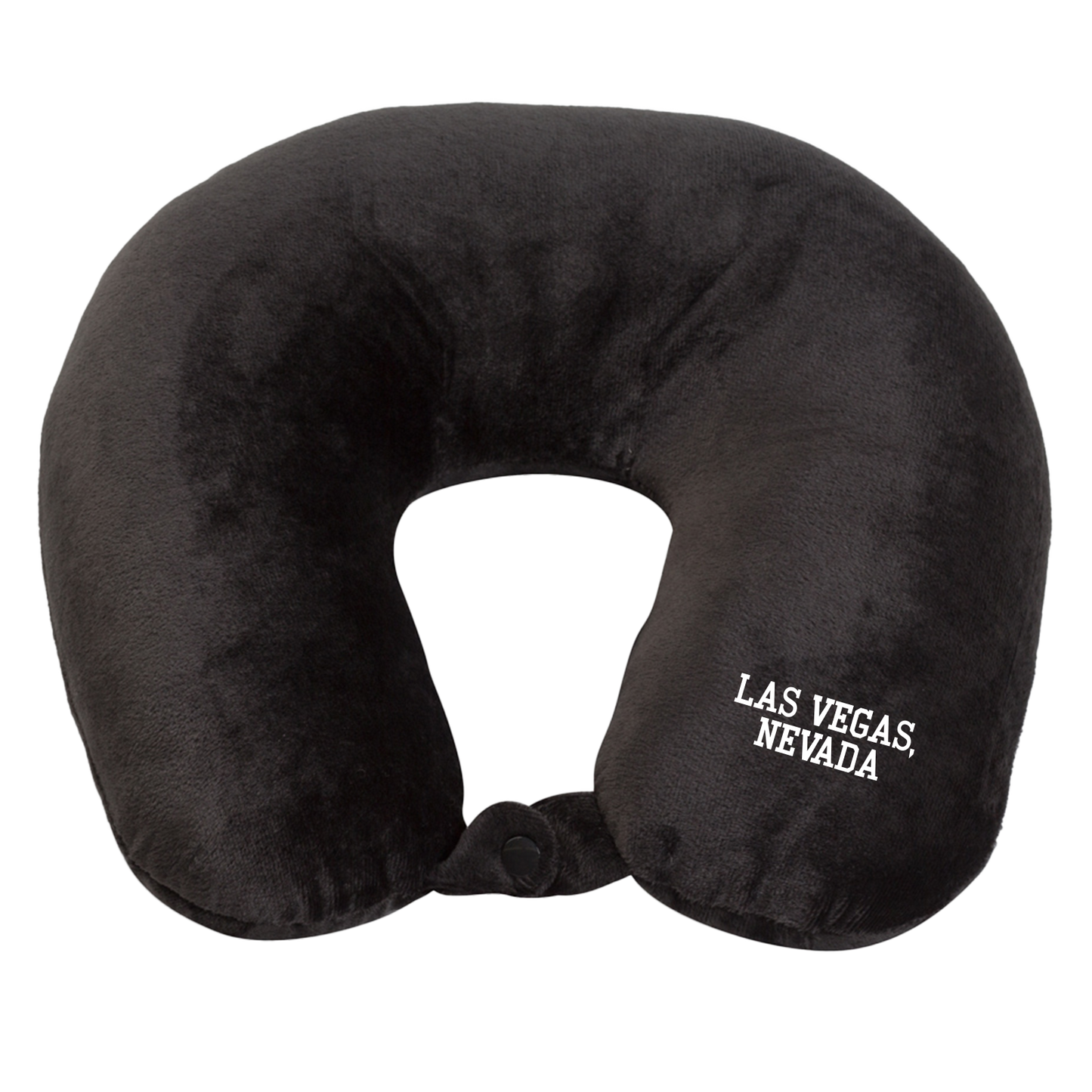 Fiber Filled Travel Neck Pillow - Las Vegas
