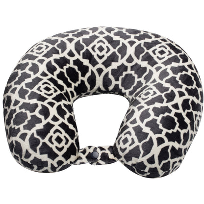 Fiber Filled Travel Neck Pillow - Adult - Core Prints - 12" x 12"