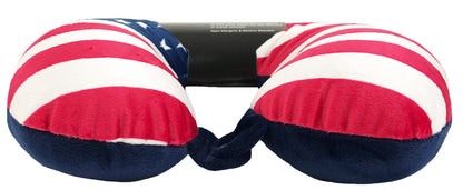 Fiber Filled Travel Neck Pillow - Core Prints