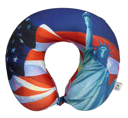 A250 Liberty - Spandex Memory Foam Travel Neck Pillow