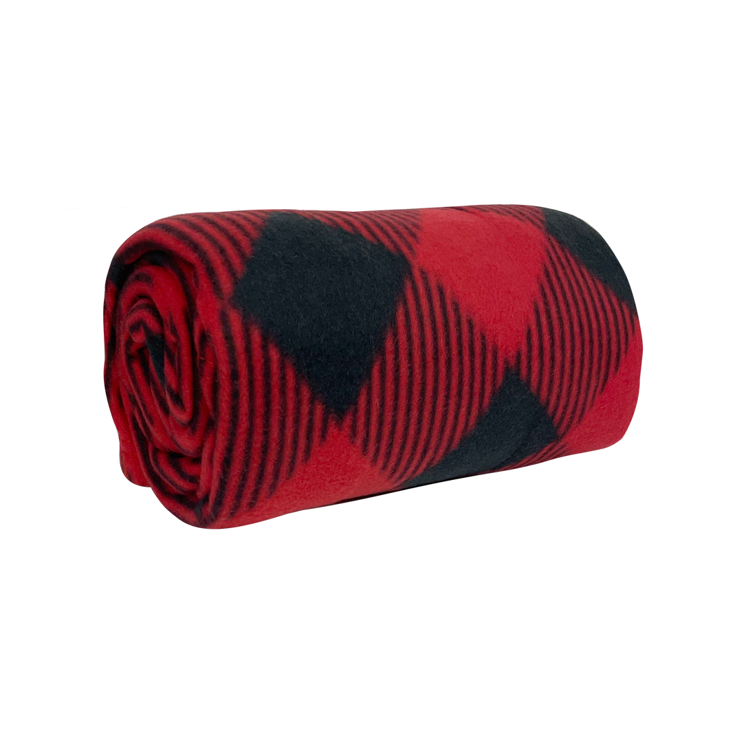 Coperta Da Viaggio In Microfibra Wolf Essentials, Morbida E Leggera, 127x152 Cm, Colore Bambù Rosa