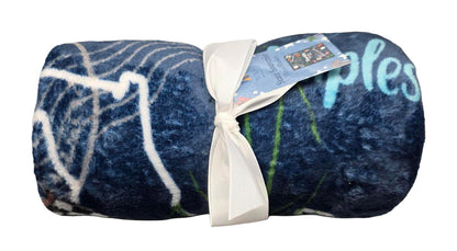 Printed Fleece Blanket - State Souvenir - 50" x 60"