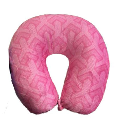 Fiber Filled Travel Neck Pillow - Novelty Prints