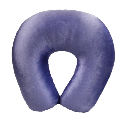 Fiber Filled Travel Neck Pillow - Adult - Solid Color - 12" x 12" - 13 Colors Available