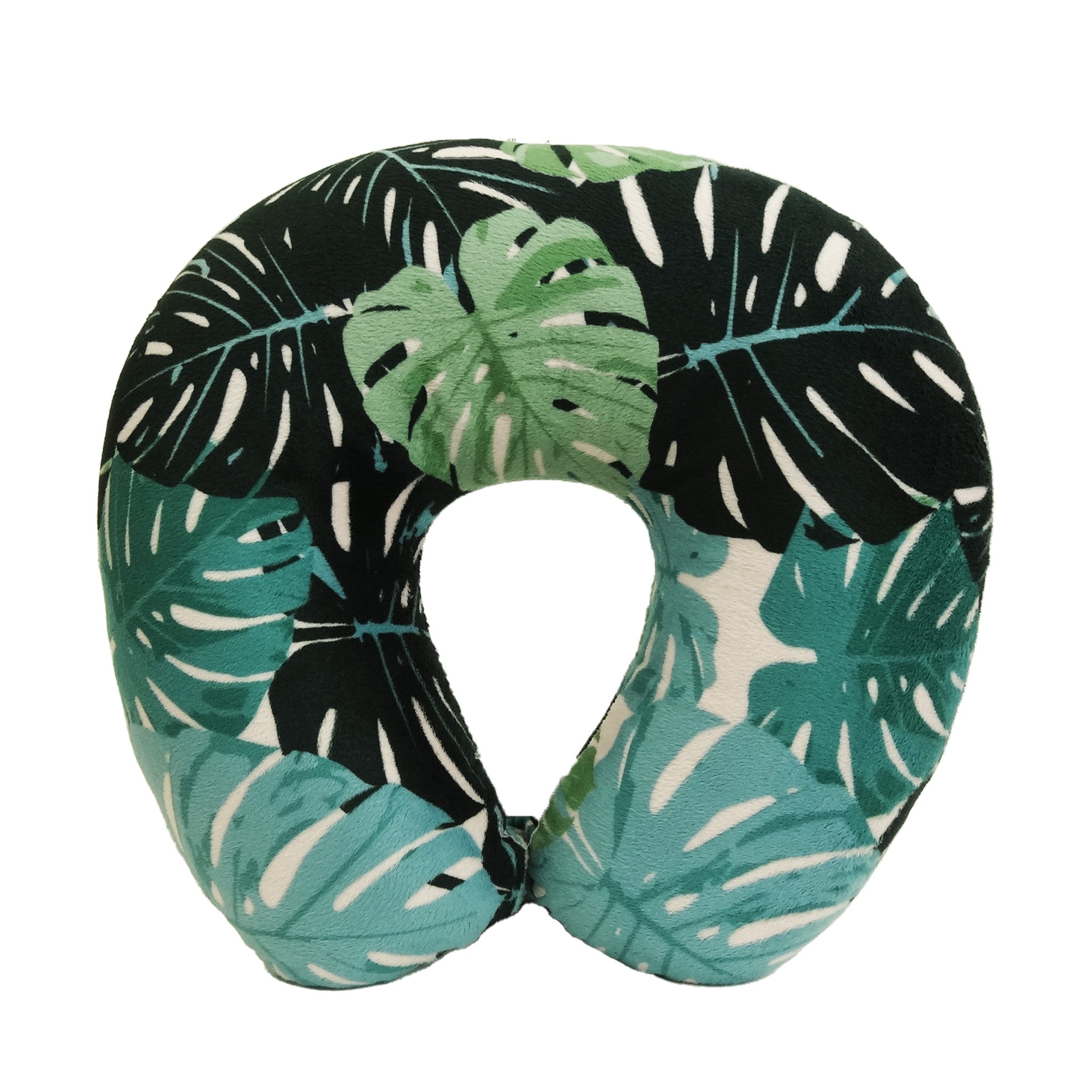 Green neck outlet pillow