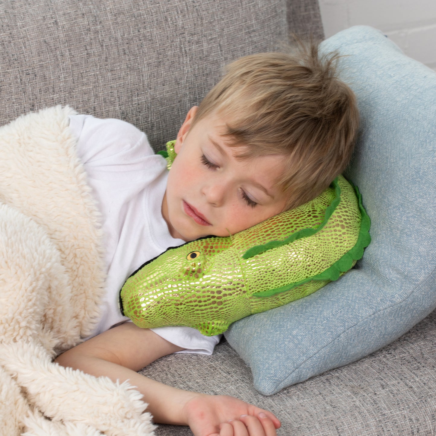 Fiber Filled Animal Neck Pillow - Kids - 9" x 9.5"