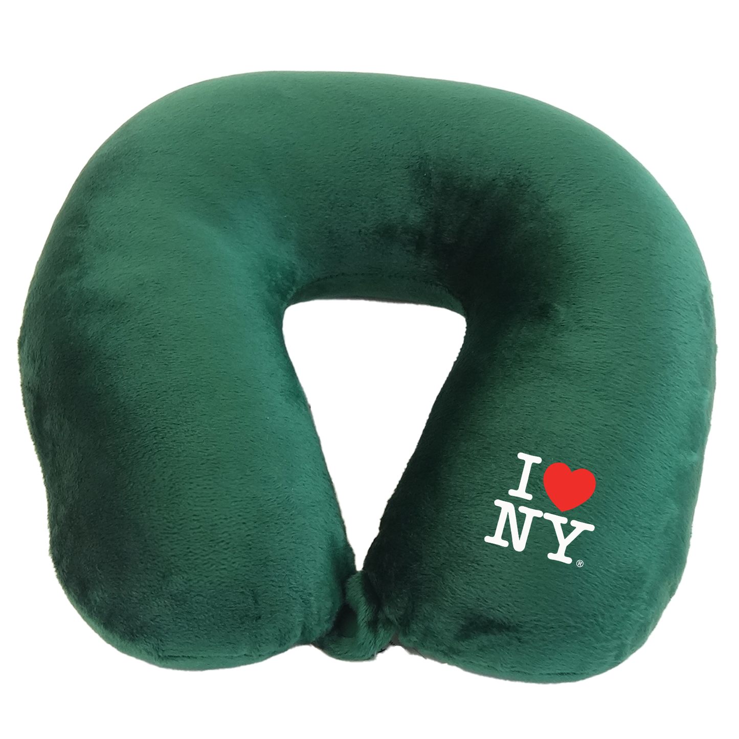 Fiber Filled Travel Neck Pillow - I Love NY