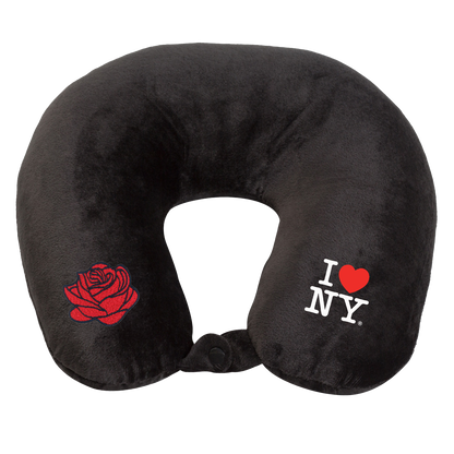 Fiber Filled Travel Neck Pillow - I Love NY