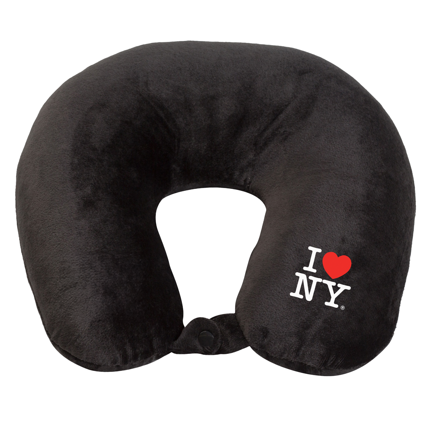 Fiber Filled Travel Neck Pillow - I Love NY